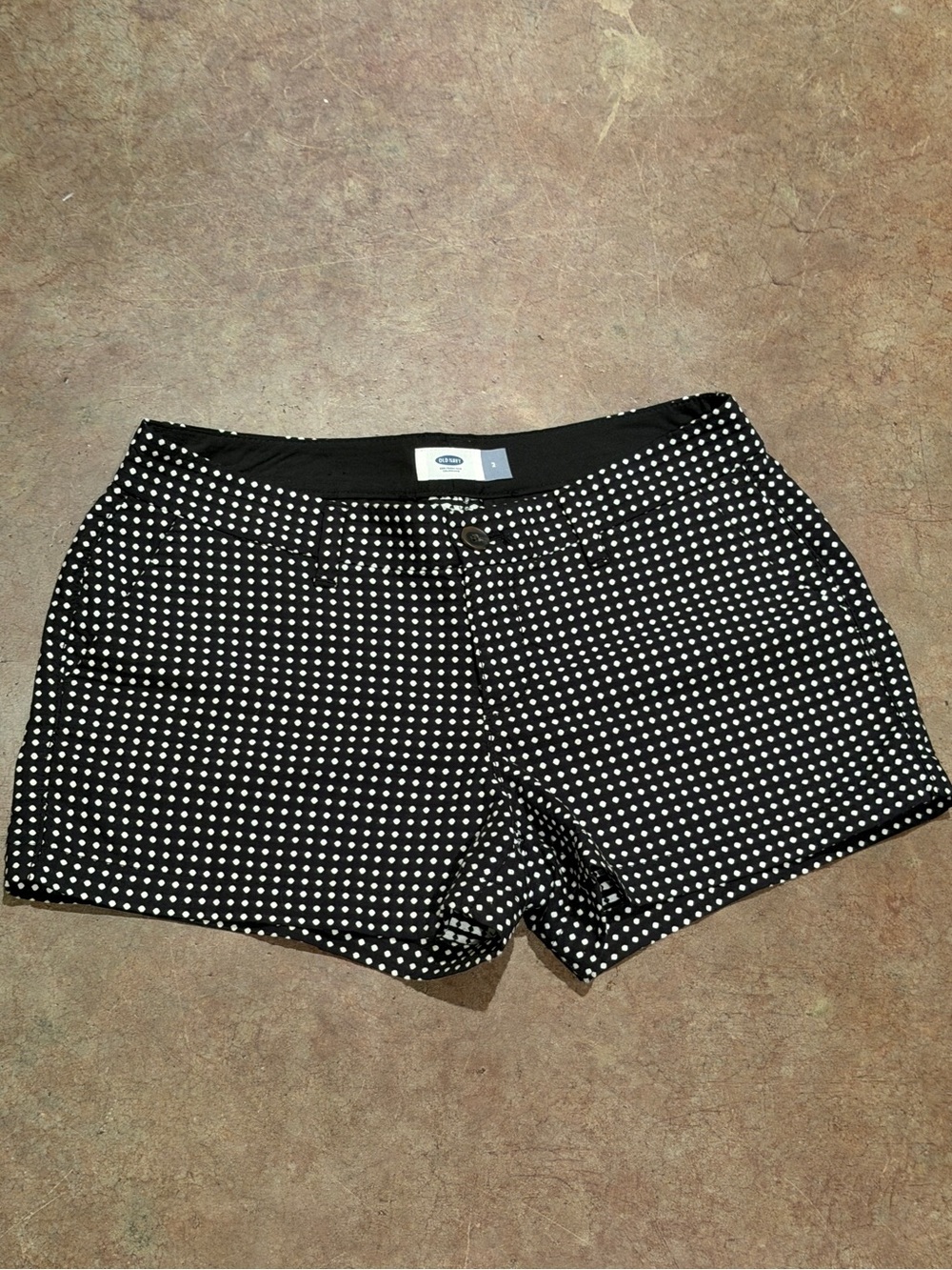 Old Navy Black Polka Dot Shorts, Size 2